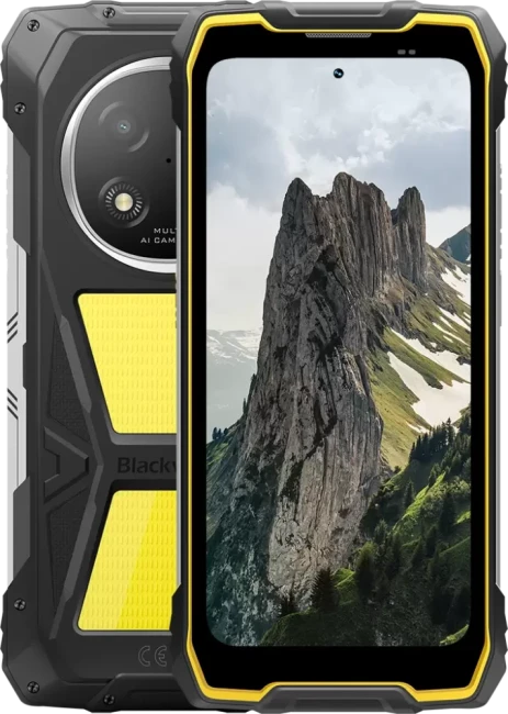 Смартфон Blackview Rock 2 Pro 8GB/256GB (черный/желтый)