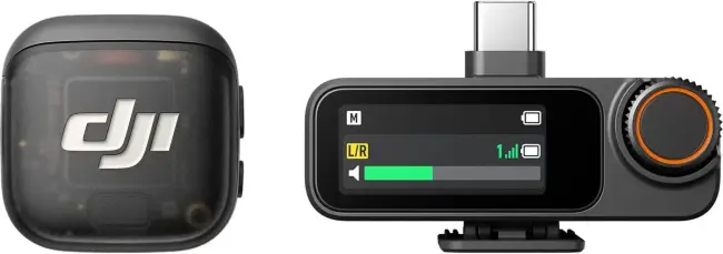 Радиосистема DJI Mic 3 (1TX + 1RX, черный)