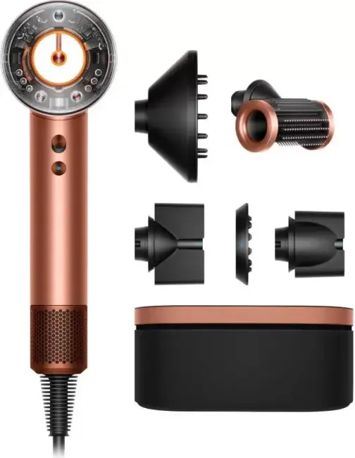 Фен Dyson HD16 Supersonic Nural Straight+Wavy (янтарный шелк)