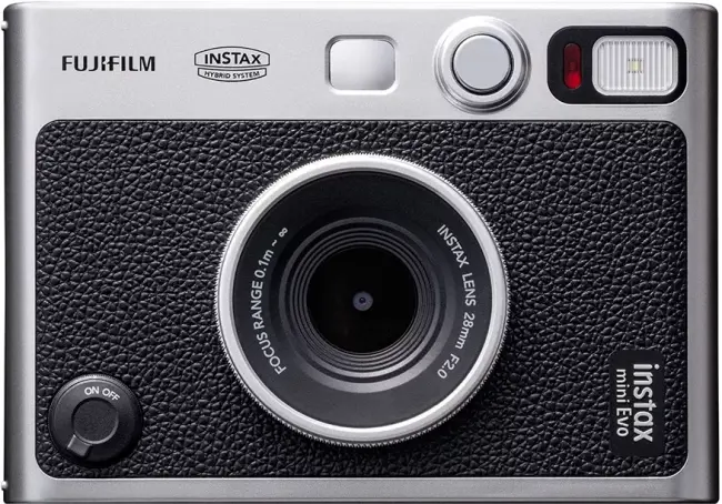 Фотоаппарат Fujifilm Instax Mini Evo (серебристый/черный)