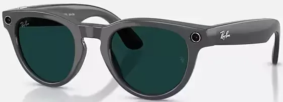 Умные очки Ray-Ban Meta Headliner RW4013 (Gen2) (Shiny Asteroid Gray / Transitions Emerald)
