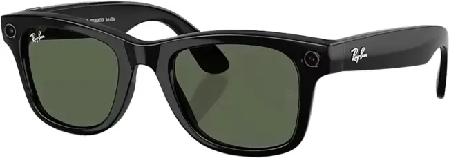 Умные очки Ray-Ban Meta Wayfarer Gen 2 RW4012 (черный глянцевый/зеленый)