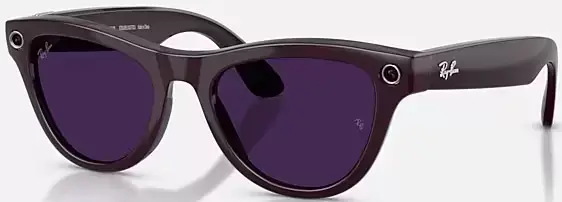 Умные очки Ray-Ban Meta Skyler (Gen 2) RW4014 (Shiny Mystic Violet / Transitions Amethyst)