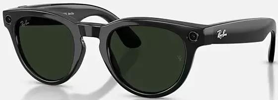 Умные очки Ray-Ban Meta Headliner RW4013 (Gen2) (Shiny Black / Transitions Graphite Green)