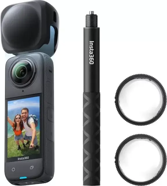 Экшн-камера Insta360 X4 Adventure Kit (черный)