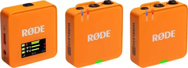 Радиосистема Rode Wireless GO Gen 3 (оранжевый)