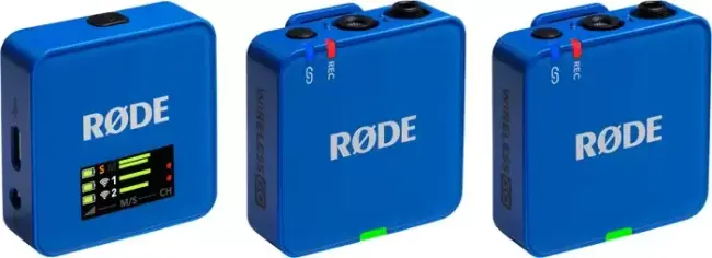 Радиосистема Rode Wireless GO Gen 3 (синий)