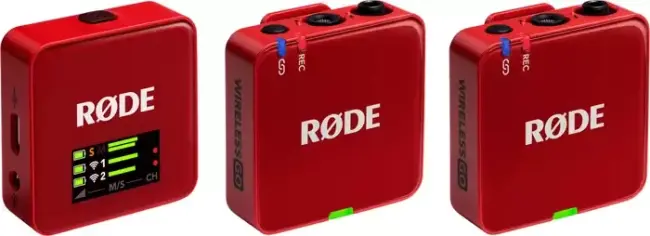 Радиосистема Rode Wireless GO Gen 3 (красный)