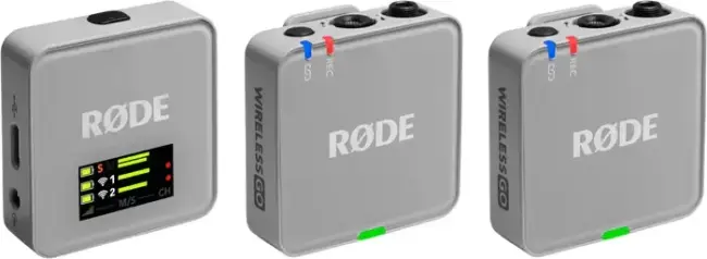Радиосистема Rode Wireless GO Gen 3 (серый)