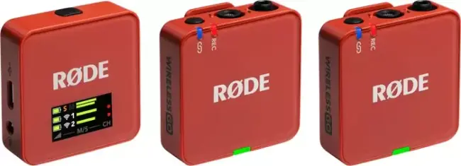 Радиосистема Rode Wireless GO Gen 3 (светло-красный)