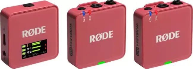 Радиосистема Rode Wireless GO Gen 3 (темно-розовый)