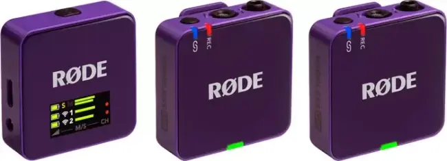 Радиосистема Rode Wireless GO Gen 3 (фиолетовый)