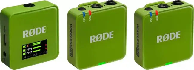 Радиосистема Rode Wireless GO Gen 3 (зеленый)