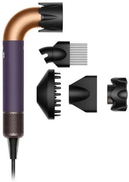 Фен Dyson Supersonic R Pro HD18 (Берлинская лазурь/медный)