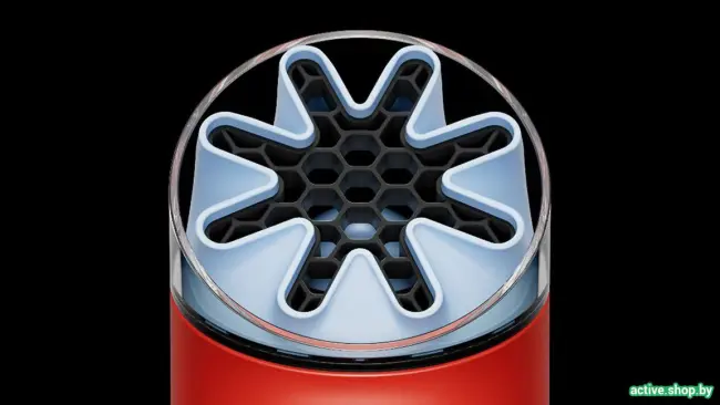 Безлопастной вентилятор Dyson HushJet Mini Cool (карнелиан/небо) - фото3