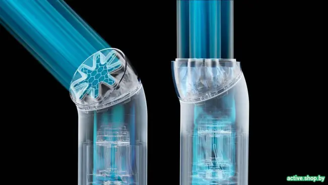 Безлопастной вентилятор Dyson HushJet Mini Cool (карнелиан/небо) - фото5
