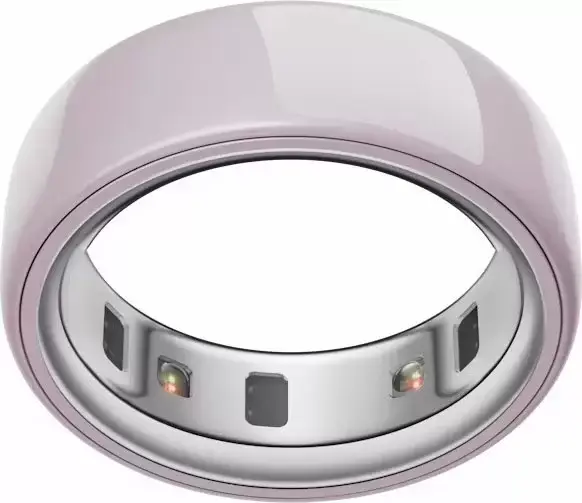 Умное кольцо Oura Ring 4 Ceramic (розовый, размер 13) - фото2