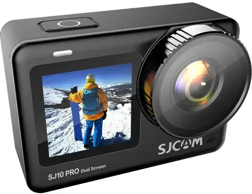 Экшн-камера SJCAM SJ10 Pro Dual Screen (черный) - фото2