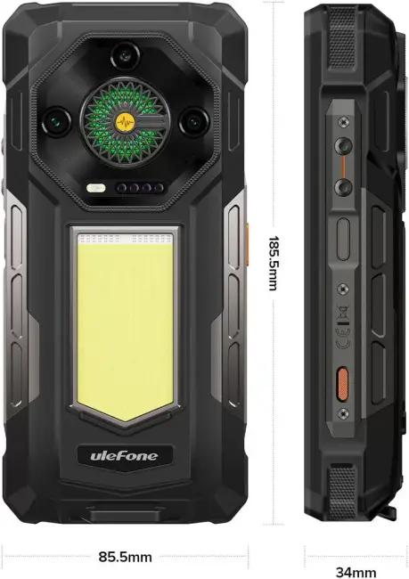 Смартфон Ulefone Armor 33 12GB/512GB (черный) - фото3
