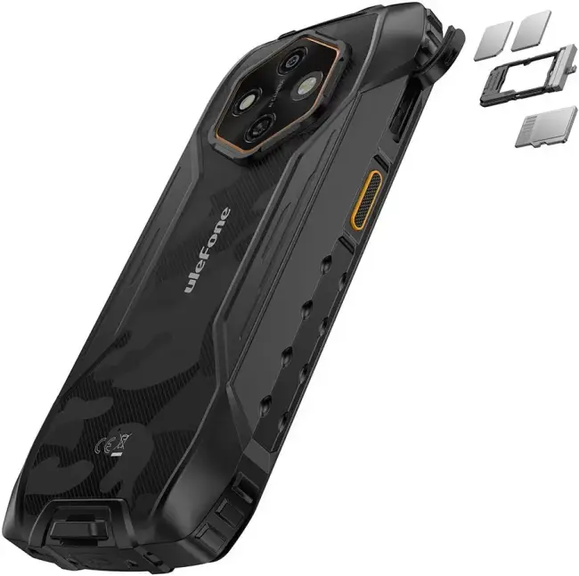 Смартфон Ulefone RugKing 4 Pro 8GB/256GB (черный) - фото3