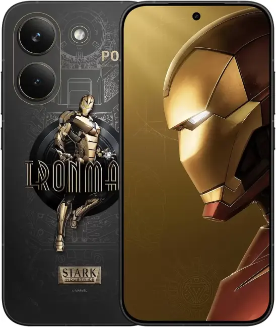 Смартфон POCO X8 Pro Iron Man Edition 12GB/512GB международная версия (мятный) - фото
