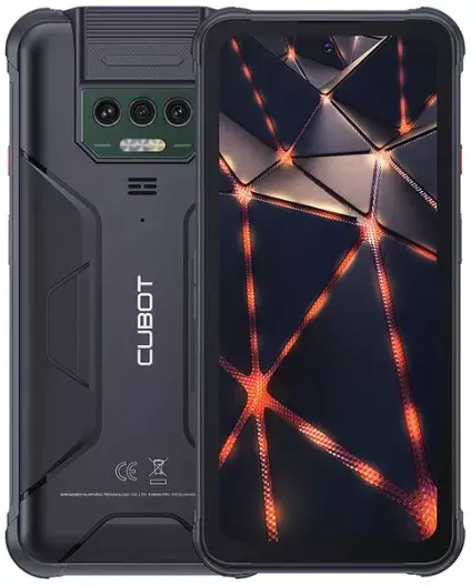 Смартфон Cubot KingKong Power 8GB/256GB (черный/зеленый)