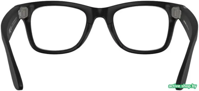 Умные очки Ray-Ban Meta Wayfarer Gen 2 RW4012 (large, черный матовый/прозрачный/серый) - фото6