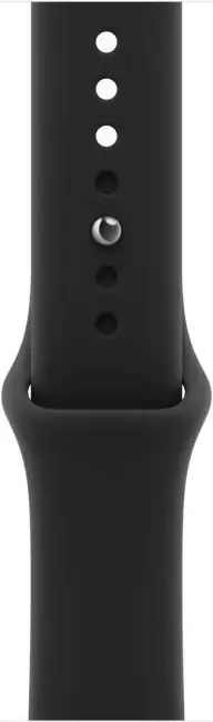 Умные часы Apple Watch Series 12 46 мм (алюминиевый корпус, черный/черный, спортивный силиконовый ремешок S/M) - фото3