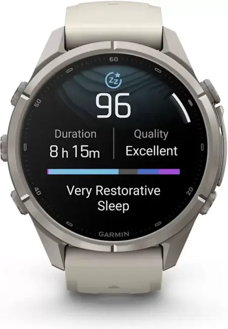 Умные часы Garmin Fenix 9 Pro 43 мм (серый, серый силиконовый ремешок) - фото4