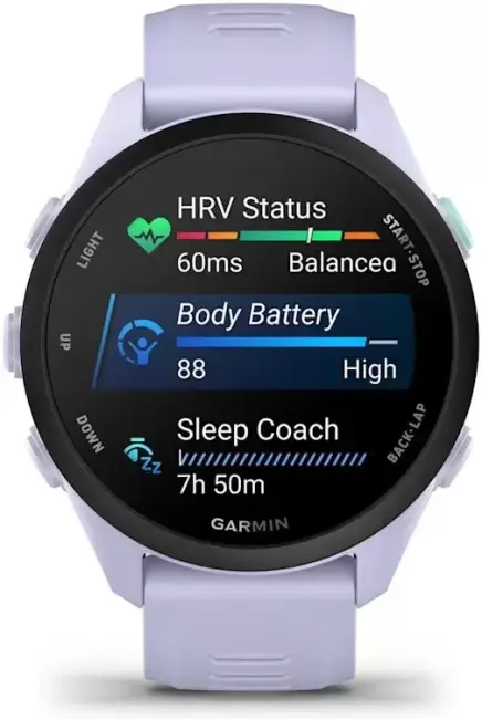 Умные часы Garmin Forerunner 70 (сиреневый) - фото7