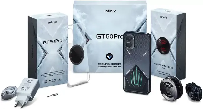 Смартфон Infinix GT 50 Pro X6891 12GB/512GB (черный) - фото6