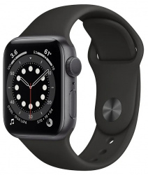 Смарт-часы Apple Watch SE LTE 44mm Aluminum Space Gray (MYF02) - фото
