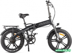 Велогибрид Eltreco Green City E-Alfa Lux 2021 (черный) - фото
