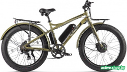 Электровелосипед Volteco BigCat Dual New 2020 (зеленый) - фото
