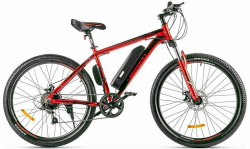 Велогибрид Eltreco XT 600 D (красный/черный) - фото