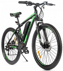 Велогибрид Eltreco XT 600 D (черный/зеленый) - фото5