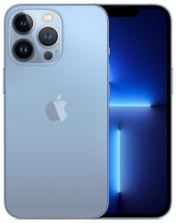 Смартфон Apple iPhone 13 Pro Max 256Gb (небесно-голубой)  - фото