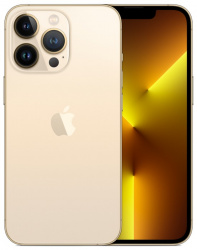 Смартфон Apple iPhone 13 Pro 128Gb (золотой)  - фото