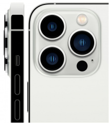 Смартфон Apple iPhone 13 Pro 128Gb (серебристый)  - фото2