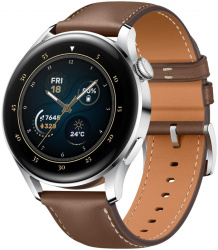 Смарт-часы Huawei Watch Watch 3 Classic Edition with Leather Strap - фото