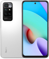 Смартфон Redmi 10 без NFC 4GB/128GB белая галька (международная версия) - фото