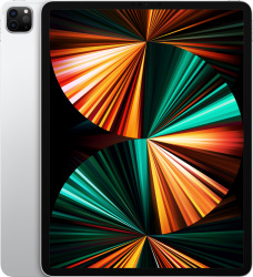Планшет Apple iPad Pro M1 2021 12.9 256GB 5G Silver - фото