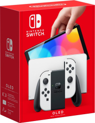 Игровая приставка Nintendo Switch OLED (белый) - фото6