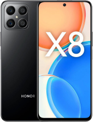 Смартфон HONOR X8 6GB/128GB (полночный черный) - фото