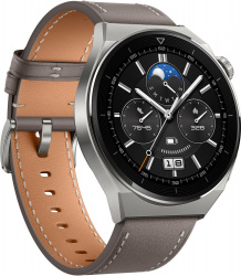 Смарт-часы Huawei Watch GT 3 Pro Titanium 46 мм (серый) - фото3