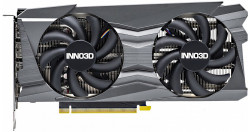 Видеокарта Inno3D GeForce RTX 3060 Ti Twin X2 LHR 8GB GDDR6 N306T2-08D6-119032DH - фото