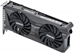 Видеокарта Inno3D GeForce RTX 3060 Ti Twin X2 LHR 8GB GDDR6 N306T2-08D6-119032DH - фото4