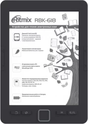 Электронная книга Ritmix RBK-618 - фото