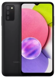 Смартфон Samsung Galaxy A03s 3Gb/32Gb черный (SM-A037F/DS) - фото