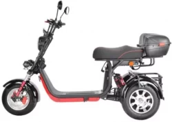 Электроскутер White Siberia CityCoco WS-Pro Trike 3000W 21Ah (черный) - фото2